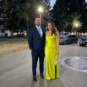 rag & bone Lime Maxi Dress